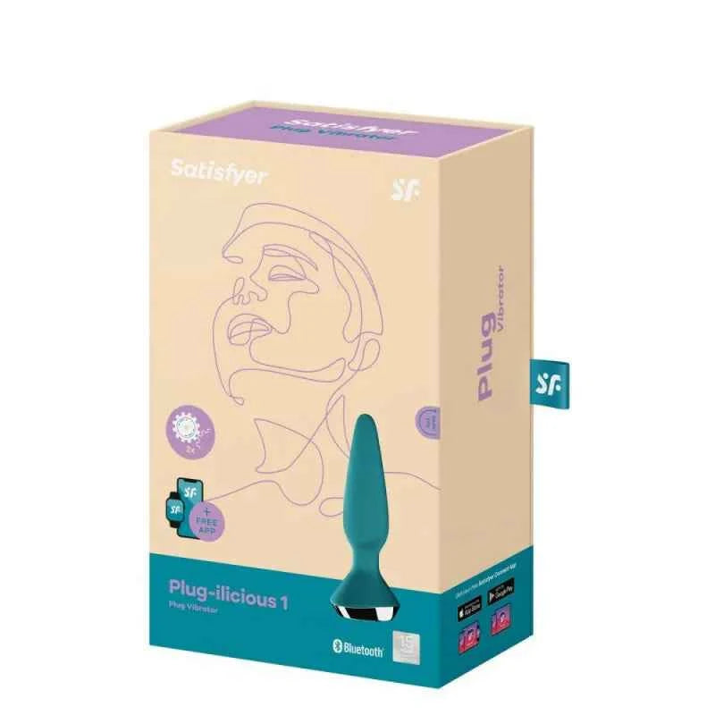 德國 Satisfyer Plug-ilicious 1 後庭震動器|綠色