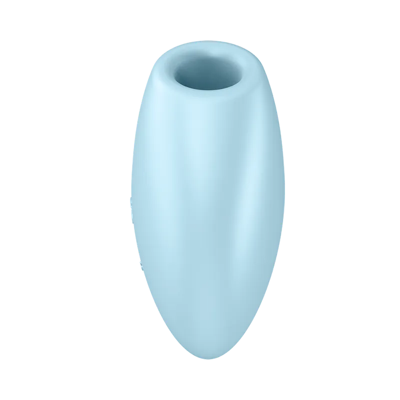 Satisfyer Cutie Heart 吸吮陰蒂震動器|Air Pulse 空氣脈衝二合一愛心魔餅(天藍) - Luvlab