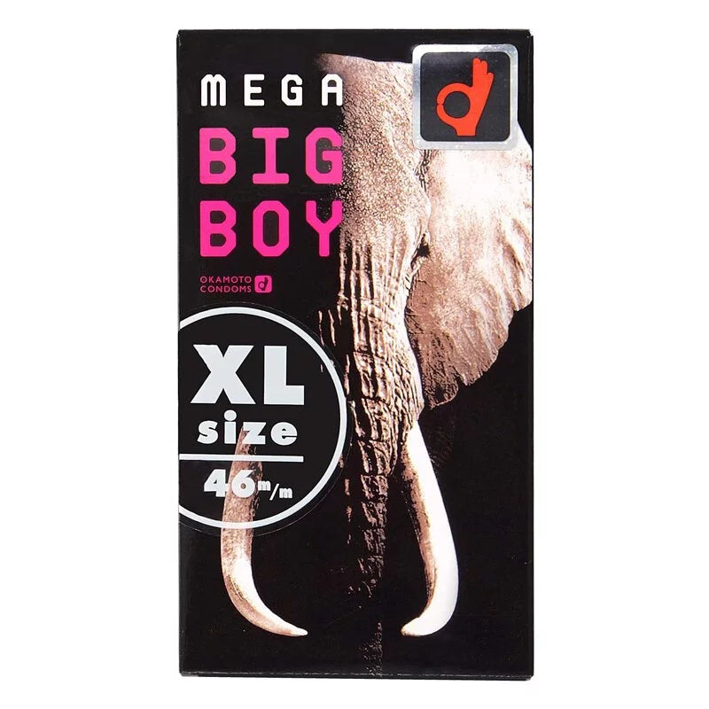 岡本 Mega Big Boy 72mm 加大碼安全套|12片裝 - Luvlab