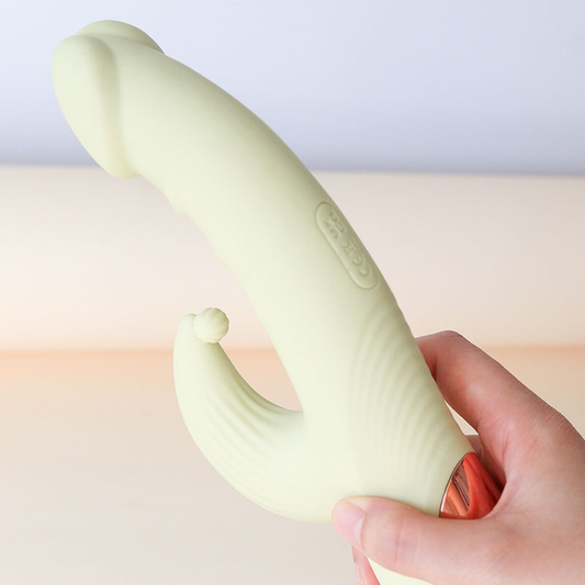 🔥 [2026 Latest Trend] Luxury Smart Thermostatic Double-Patting G-Spot Massager | Intense Vibrations | 3-Second Quick Heat | Foreplay & Flirting Device