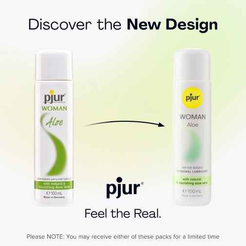 Pjur女性蘆薈水性潤滑液 100ml