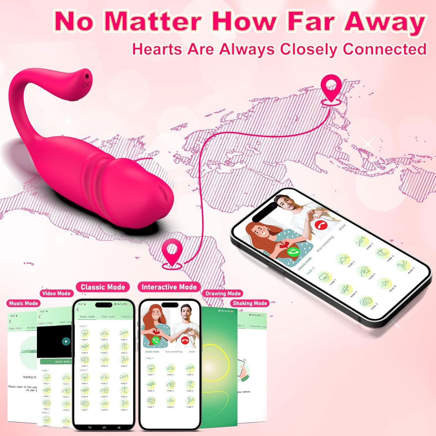 🔥【Luvlab獨家】APP智能伸縮跳蛋｜仿真龜頭穿戴｜伸縮+震動雙重高潮神器｜異地戀必備