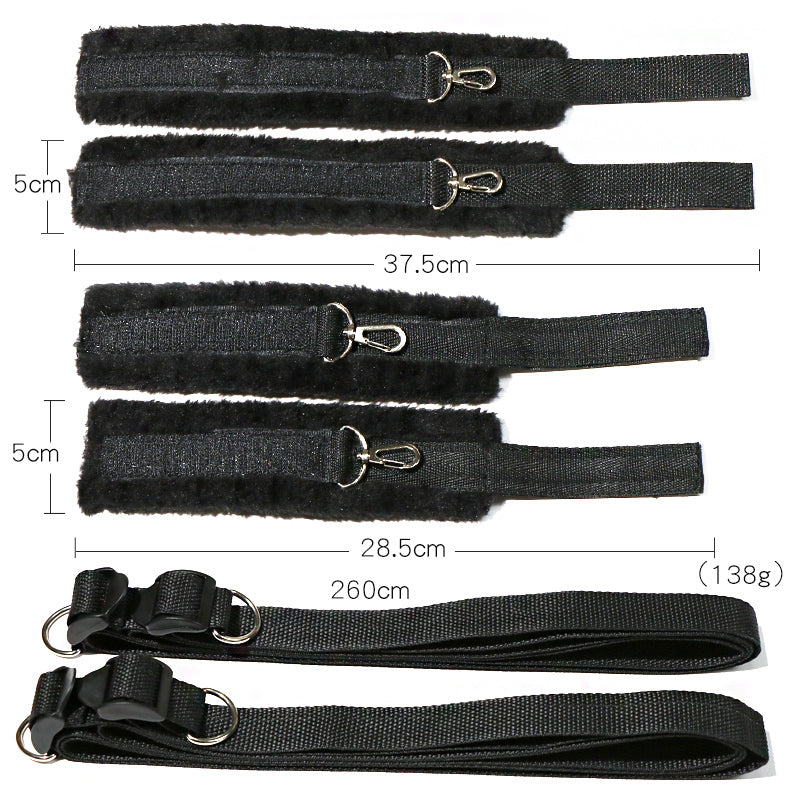 JiuAi SM | 床墊式隱形SM情趣分腿器綁帶 | 情趣分腿器