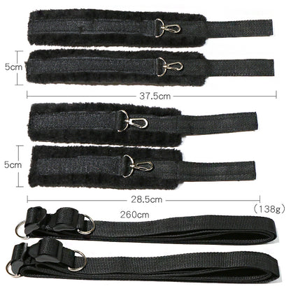 JiuAi SM | 床墊式隱形SM情趣分腿器綁帶 | 情趣分腿器
