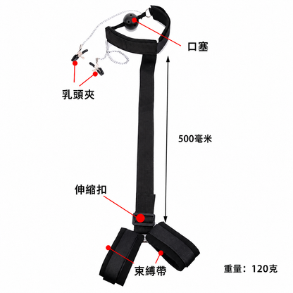 Luvlab 禁忌支配｜BDSM經典束縛調教五件套 - Luvlab
