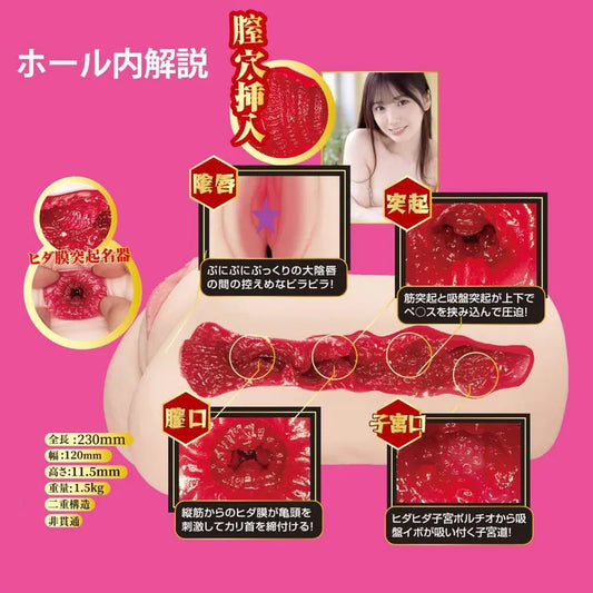 NPG 石川澪 名器證明 File 015 電動震動自慰器｜雙通道陰道肛門 - Luvlab