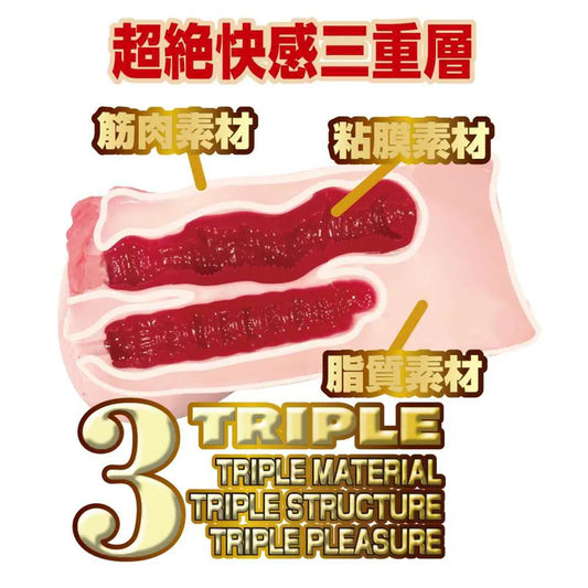 NPG 橘瑪麗 Mary Tachibana 雙穴名器飛機杯｜奢華雙通道陰道肛門 - Luvlab