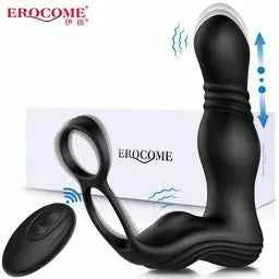 EROCOME Sagittarius 射手座 前列腺震動按摩器 遠程遠控版｜黑色