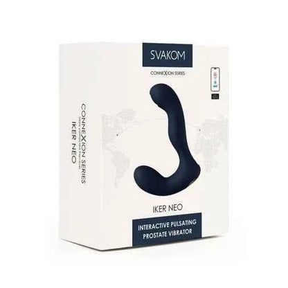 SVAKOM Iker Neo 前列腺&會陰震動式智能後庭按摩器｜深藍色