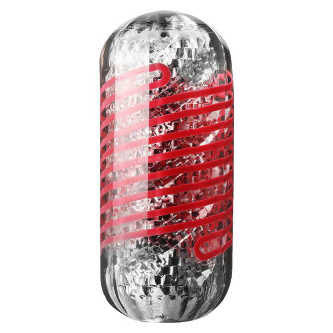 TENGA SPINNER DX 03 Steps 飛機杯｜螺旋自動扭轉加厚透明款 - Luvlab