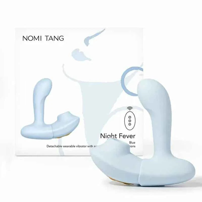 2合1穿戴式震動器 吸吮器