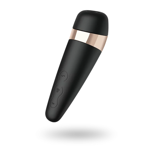 Satisfyer Pro 3 Vibration 吮吸式陰蒂按摩器｜空氣脈衝+震動升級版雙馬達（110種組合） - Luvlab