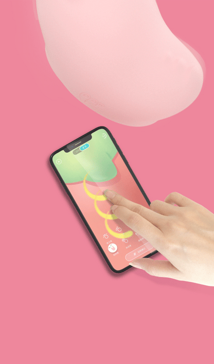 小怪獸 Magic Kiss 魔吻震動器｜手機 APP 遙控吸啜舔舔二合一｜惡魔粉紅色 - Luvlab