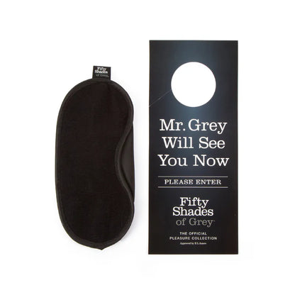 Fifty Shades of Grey Keep Still 十字床上捆绑套装｜官方授权约束套件｜黑银色