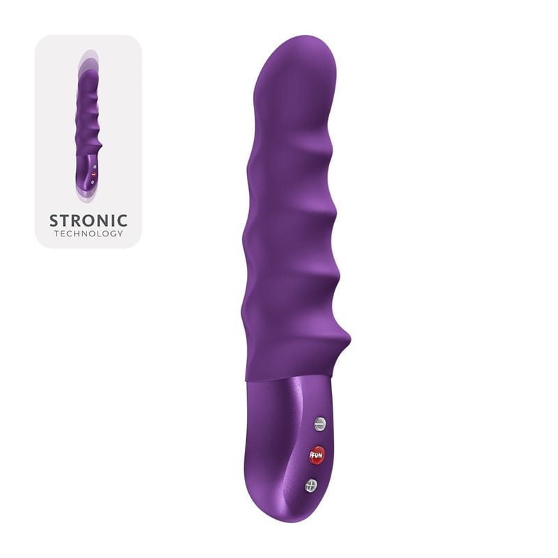 Fun Factory Stronic Surf 抽插式脈衝震動器｜暗紫色