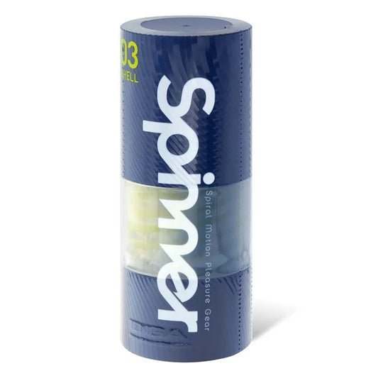 TENGA SPINNER 03 圓盤盾飛機杯｜3D 扇形紋路強力吸啜高刺激款 - Luvlab
