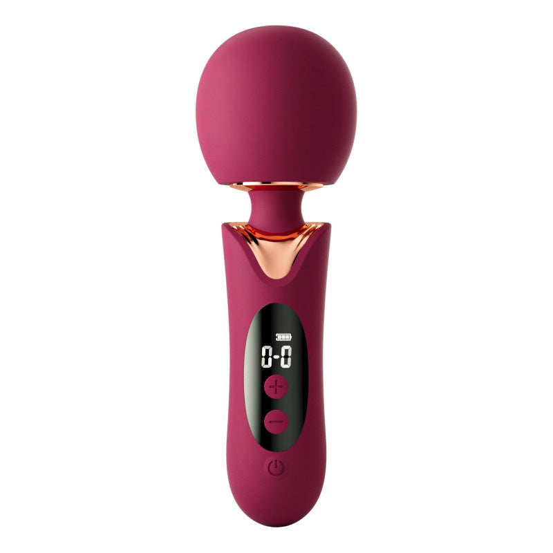[2026 New Upgrade] JIUUY Elizabeth Smart LCD AV Wand | Large Head Intense Vibration Female Massager | LED Smart Screen | Smart Thermostat | Mid-Range High Value-for-Money