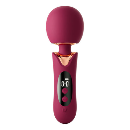 [2026 New Upgrade] JIUUY Elizabeth Smart LCD AV Wand | Large Head Intense Vibration Female Massager | LED Smart Screen | Smart Thermostat | Mid-Range High Value-for-Money