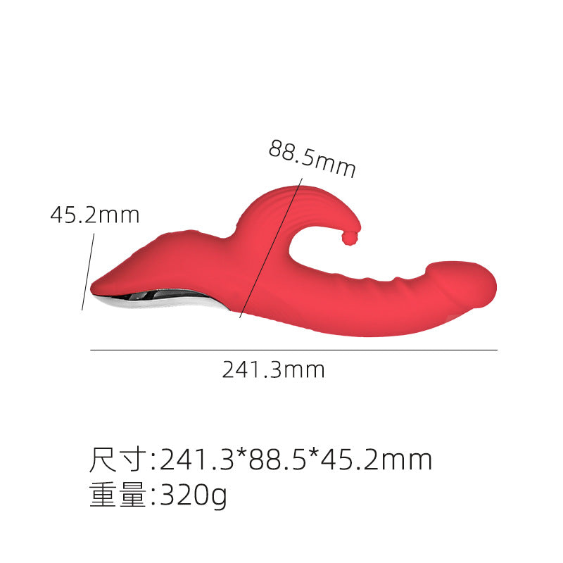 【2026 潮流 】LUVLAB | 智能恆溫雙拍打 G 點按摩棒｜3秒速熱｜情侶前戲調情神器 - Luvlab