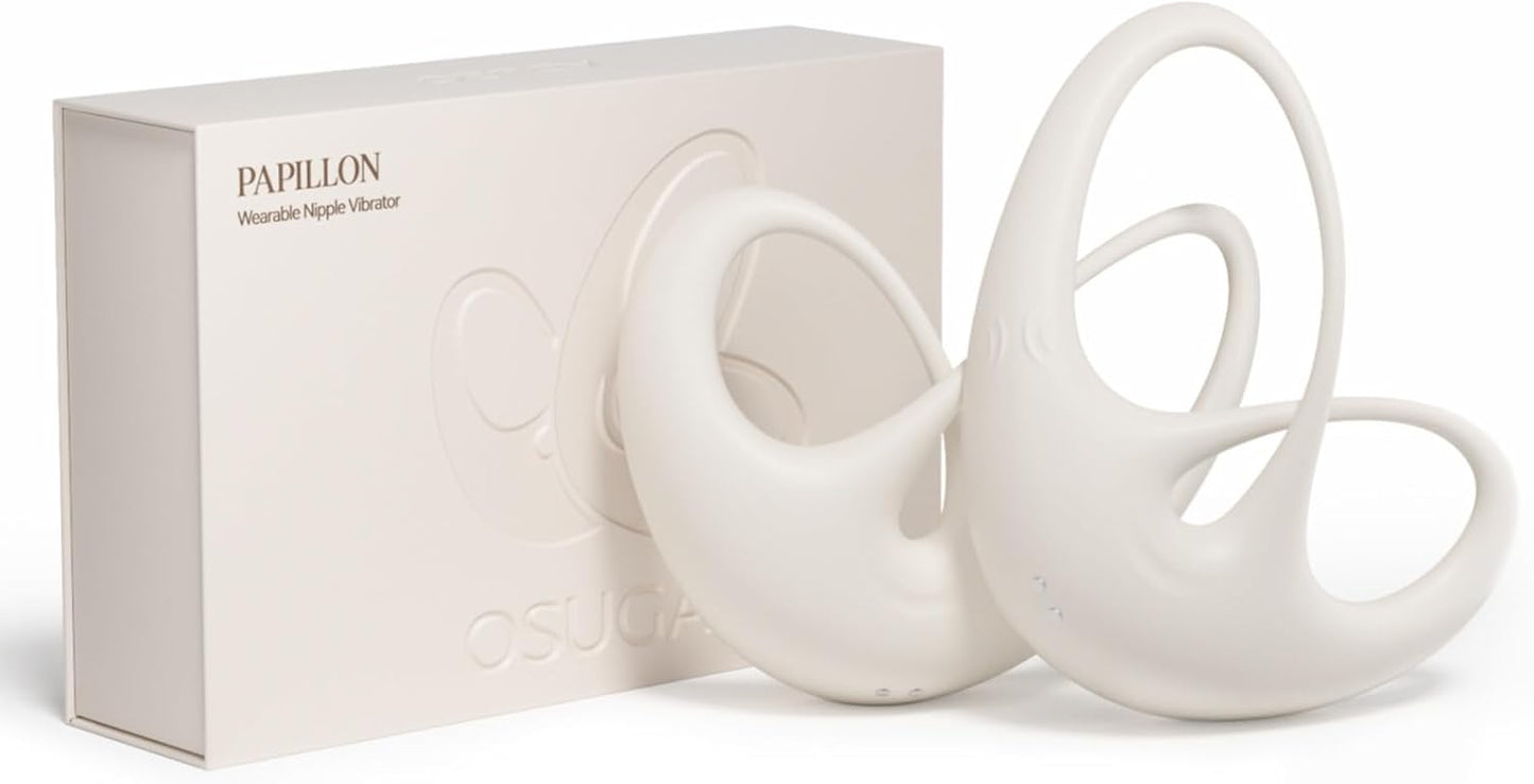 大人糖｜Papillon 穿戴式乳頭震動器 - Luvlab