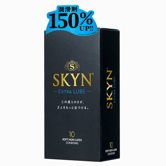 SKYN Premium 極膚水潤加量版｜非乳膠安全套 10片裝