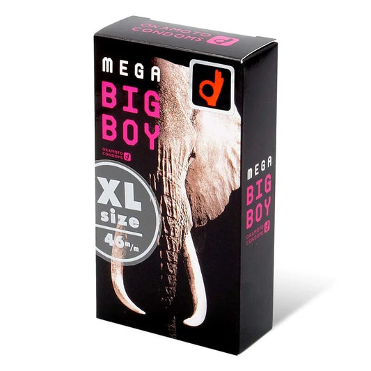 岡本 Mega Big Boy 72mm 加大碼安全套｜12片裝 - Luvlab