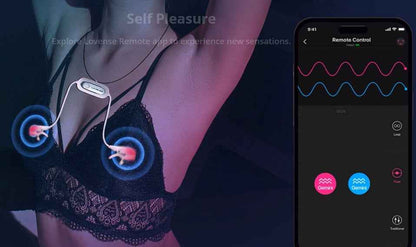 Lovense Gemini APP智能控制震動乳頭夾